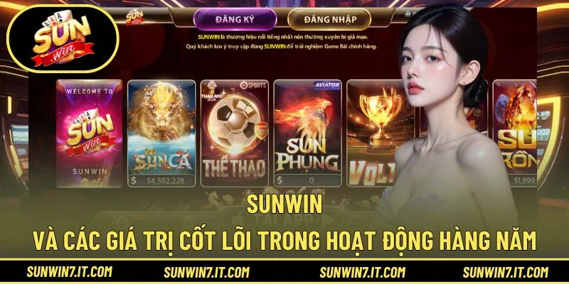 Giá trị cốt lõi Sunwin luôn hướng đến